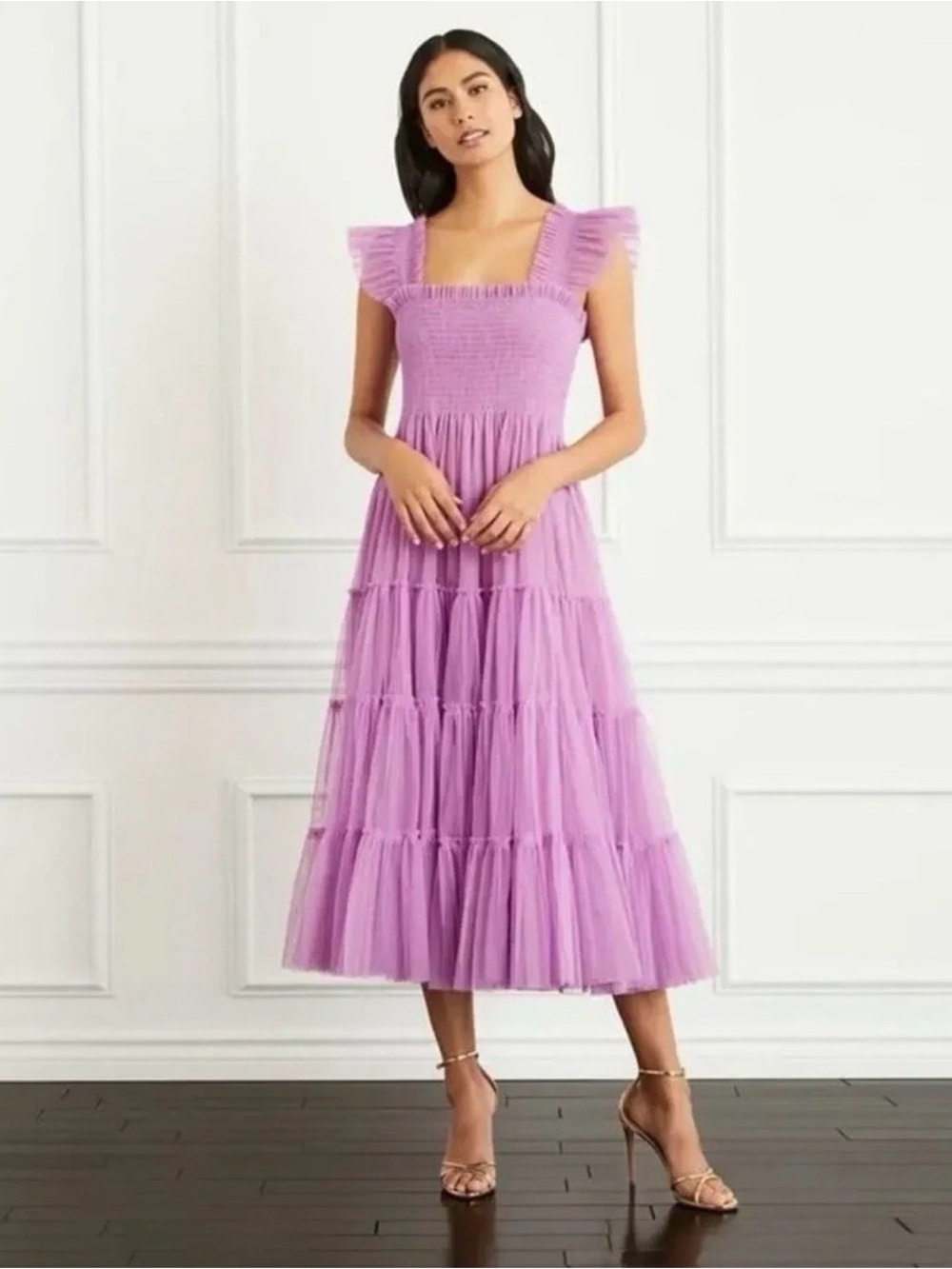 Hill House Home Collector’s Edition 2022 Ellie Nap Dress in Lilac Sky Tulle